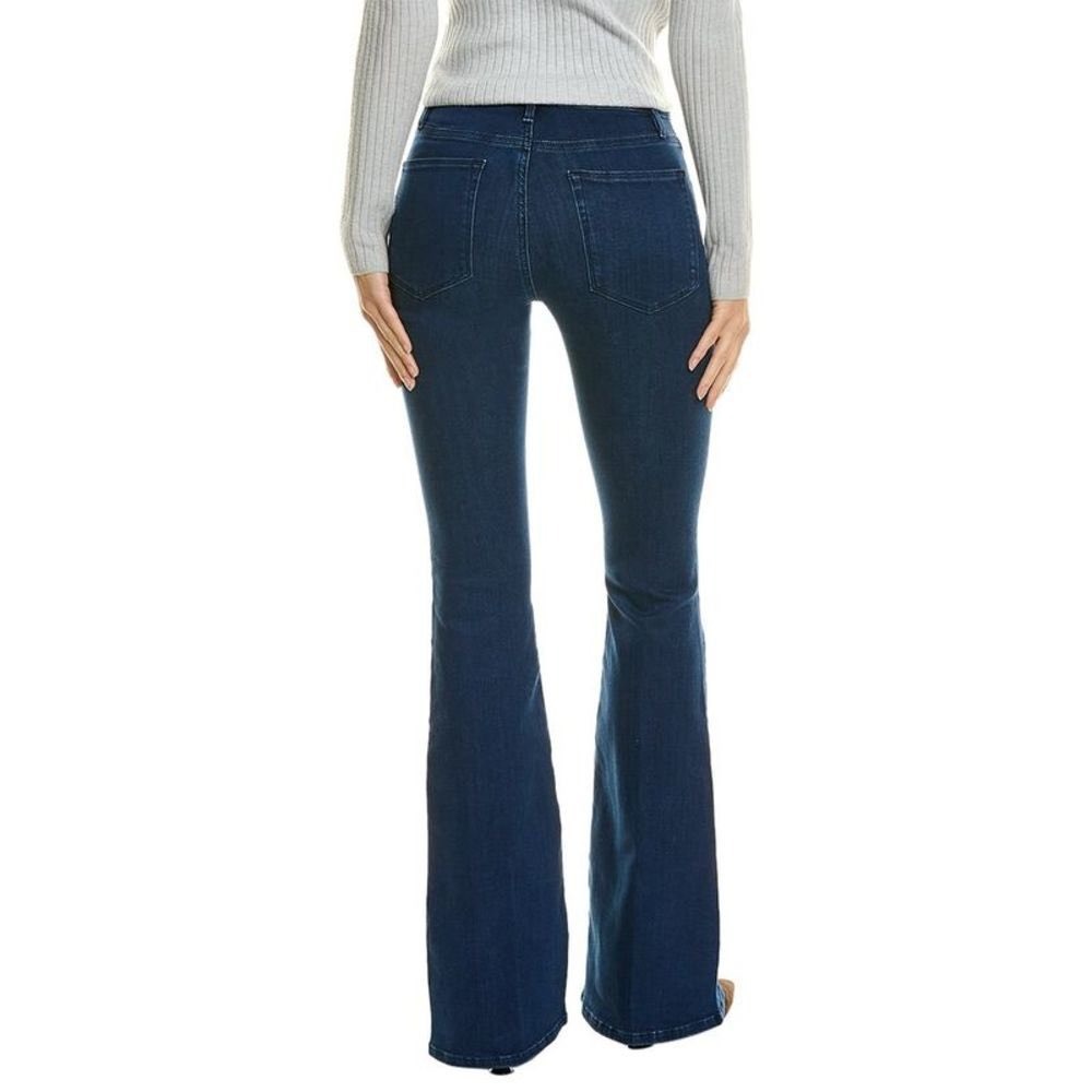 FRAME Le High Flare Jeans Umma Dark Wash High Rise Denim LHF738 Size 26 - Picture 2 of 8